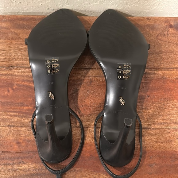 Kurt Geiger Black Leather Heels 10.5 - Picture 6 of 8